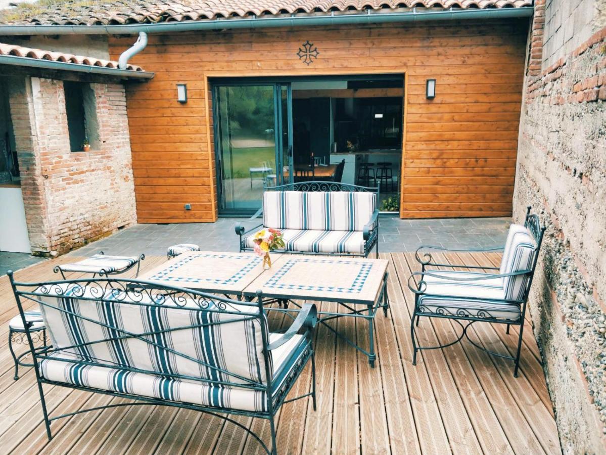 Maison jardin pétanque, MEETT, Airbus, aéroport, golf Beauzelle Esterno foto